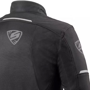 Veste d'été légère pour hommes avec panneaux en maille respirante Armure approuvée CE Doublure imperméable détachable - Product Image 4