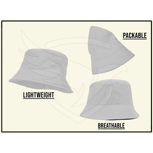 Sombreros de cubo de algodón para adultos de nuevo estilo, sombreros de cubo impresos personalizados, ropa informal, sombreros de cubo - Product Image 3