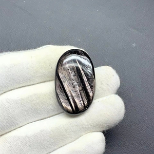 Cristal de hipersteno verde maravilloso de hipersteno de grado AAA 100% para curar piedra suelta hecha a mano para la fabricación de joyas - Product Image 1