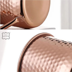 Taza de cobre al por mayor, tazas de metal sólido de alto estándar, taza de mula de Moscú al por mayor, la mejor taza de metal - Product Image 6