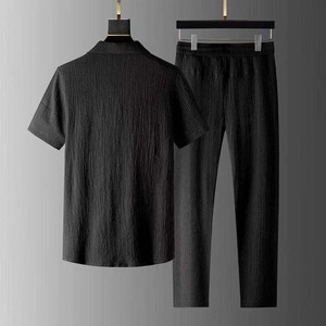 Logo personnalisé Premium 100% Coton Survêtements d'Hiver pour Hommes Respirant Séchage Rapide Marque Privée Jogger Ensembles Motif Solide Plus La Taille - Product Image 1