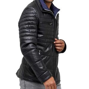 Chaqueta de Motociclista de Cuero Premium para Hombre, Estilo Motero, de Lona, Impermeable, de Piel de Vaca, Invierno 2025 - Product Image 2