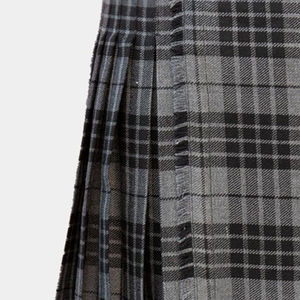 Tela Acrílica Tradicional Escocesa de Alta Calidad al por Mayor para Kilt, Tamaño Personalizado de 8 Yardas, Color Gris Irlandés, Ropa Europea - Product Image 3