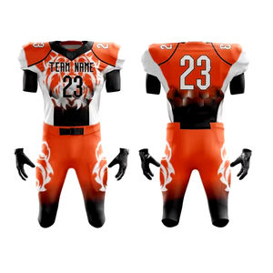 Uniforme de fútbol americano de alta calidad, precio al por mayor, cantidad a granel, los últimos uniformes de fútbol americano fabricados por Pakistán - Product Image 3