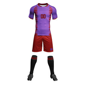 Meilleures ventes Vêtements de football personnalisés Costume d'uniforme de football sublimé à bas prix Service OEM avec technologie de coupe automatisée - Product Image 6