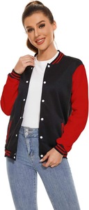 Dernier modèle de vestes d'université en molleton de coton avec impression personnalisée Letterman Varsity Jacket Pakistan Fournisseurs - Product Image 3