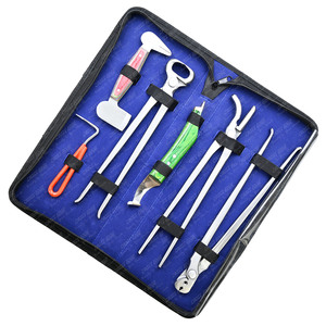 Nouvelle arrivée Kit d'outils de maréchal-ferrant couteau à sabot équin lame de précision, pince à ongles forgée de 12 ", pince incurvée en acier inoxydable - Product Image 1