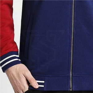 Chaqueta Bomber de Poliéster Impermeable y Transpirable de Secado Rápido para Hombre, Cuello Alto, Nuevo Diseño, Logotipo Personalizado, Estilo Urbano, Venta al Por Mayor - Product Image 3
