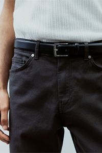 กางเกงชิโนผ้าฝ้ายทวิลทรงสลิมฟิตสำหรับผู้ชายกางเกงแฟชั่นเอวยางยืดปรับแต่งได้ระบายอากาศมีความยาวปกติ - Product Image 6