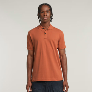 Polo de algodón 100% de lujo para hombre, Polo ajustado y de corte regular de alta calidad, polo con logotipo bordado personalizado, servicio OEM/ODM - Product Image 5