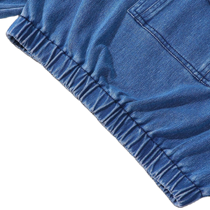 Sweat à capuche en jean de base léger pour le printemps et l'été Vêtements décontractés haute performance Col à capuche Prix de gros d'usine - Product Image 4