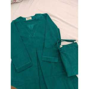 Ensemble Kurta en velours côtelé d'hiver pour femmes Vêtements en denim confortables - Product Image 1