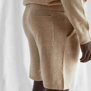 Ensemble sweat à capuche et short pour homme, logo personnalisé, best-seller, style décontracté respirant, 100% coton molleton, design uni, haute qualité, soie - Product Image 6