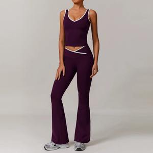 Custom Breathable High Waist Yoga Bodysuit Jumpsuit <b>for</b> <b>Women</b>-Gym Fitness Sportswear - Product Image 2