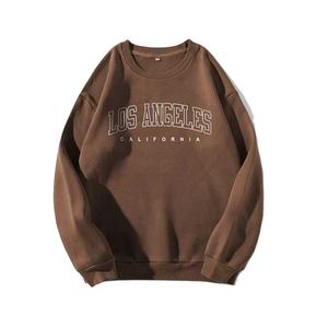 Sweat-shirt personnalisé OEM surdimensionné pour femmes vierge décontracté sweat-shirt imprimé femmes poids lourd unisexe sweats à capuche fabricant - Product Image 1