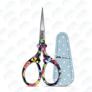 Lame droite pointe pointue pour la coupe des sourcils pour les doigts et les orteils ciseaux à ongles professionnels en acier inoxydable - Product Image 4