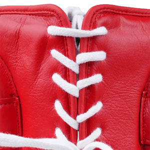 Prix de gros Nouveau design Ensemble de boxe de sparring élégant 5 pièces Fabriqué sur mesure Ensemble de kickboxing en cuir de vache pour l'entraînement de Muaythai - Product Image 5