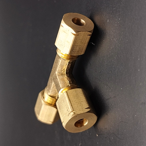 Áp lực cao Brass bspt Compression Union TEE mạ xử lý bề mặt phụ kiện đường ống - Product Image 6