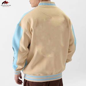 Veste d'hiver pour homme à col en V respirante de haute qualité, conçue sur mesure, vente chaude, meilleur prix pour la vente en gros, veste en toile unie - Product Image 3