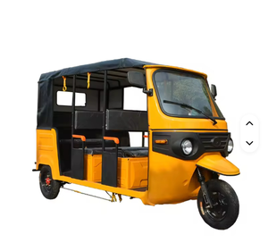 Triciclo Eléctrico de 60V en Oferta, Motor de 1000W, Capacidad de Carga de 580 kg, Carrocería Abierta/Cerrada, Rickshaw de Pasajeros, Tuk Tuk de 3 Ruedas - Product Image 1