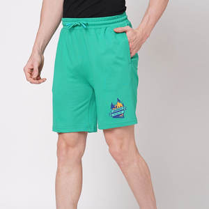 Short léger pour hommes 100% coton excellente qualité conception de motif solide séchage rapide respirant usine approvisionnement en ligne la plupart - Product Image 3