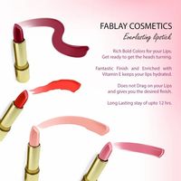 Rouge à lèvres liquide minéral vegan longue tenue Fablay Ladies Power Bullet Matte, pailleté, motif floral cristallin, 5g, emballage ODM.