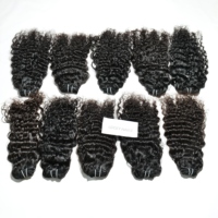 Extensions de cheveux vierges vietnamiens 100 % non traités, alignés sur la cuticule, ondulés, double trame, en gros, avec bande adhésive