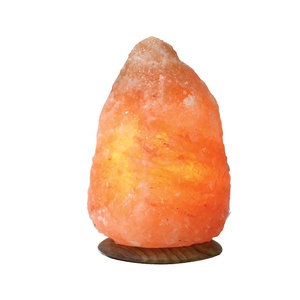 Lámpara de sal del Himalaya de color rosa claro, producto de aire purificador Natural de Sian Enterprises, artesanías naturales hechas a mano - Product Image 2