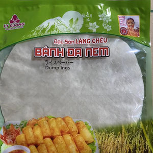 Papier de riz de haute qualité pour aliments spéciaux au Vietnam, emballage personnalisé de l'usine vietnamienne, meilleures ventes pour les rouleaux de printemps en gros - Product Image 1