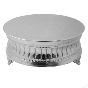 Diseño martillado, chapado en oro alto, acabado, vajilla de Hotel, accesorios de decoración para fiestas de boda, Soporte para servidor de pasteles - Product Image 5