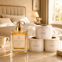 Étiquettes personnalisées pour flacons de parfum, impression adhésive, design d'emballage, résistantes à l'eau, dorure à chaud, marque privée
