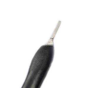 Manche de scalpel chirurgical robuste en acier inoxydable, instrument médical réutilisable pour la chirurgie orthopédique, vétérinaire et générale - Product Image 4
