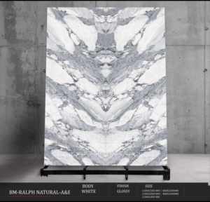 Dalles en porcelaine brillante 1200x3200mm, finition ultra-luxe pour murs de signature et espaces intérieurs haut de gamme - Product Image 2