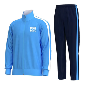 Survêtement de football de qualité thaïlandaise en gros, tous les clubs, veste à manches longues avec fermeture éclair intégrale, respirant, survêtement surdimensionné - Product Image 3