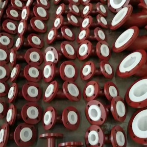 DN300 SCH40 ASTM EP (Epoxy Resin) Lined Steel Pipe API Anti-corrosion <b>Plastic</b> Lined Acidic Pipes Hydrochloric Acid Pipeline - Product Image 5