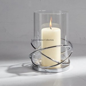 <strong>Unique</strong> Stylish Metal Creative Candle and Votive Holder Gold Color Shiny Plated Handmade Designer Attractive Look <strong>Lightning</strong> Decor - Product Image 3