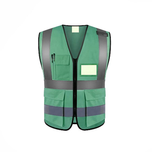 2025 chalecos Color verde personalizar invierno mejor Hi Vis Gilet seguridad reflectante carretera ropa de trabajo uniformes de trabajo chaleco de seguridad - Product Image 1