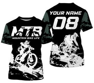 Camiseta de Ciclismo Personalizada de Manga Corta para Motociclismo de Descenso, Jersey de Bicicleta de Montaña con Logotipo Personalizado para Hombre - Product Image 2
