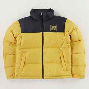 Chaqueta acolchada para hombre, abrigos de invierno OEM personalizados, chaqueta acolchada con capucha para hombre, chaqueta acolchada para hombre, tendencia en 2025 - Product Image 1