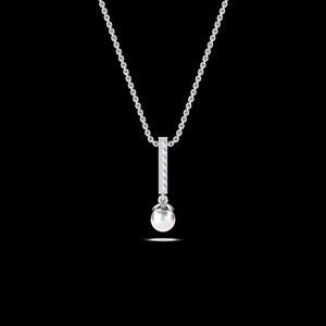 Magnifique pendentif en or massif 14 carats avec diamant de laboratoire vintage pour femme, taille brillant étincelante, offrant un attrait charmant - Product Image 4