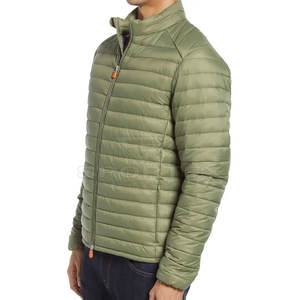 Chaqueta de Plumón Personalizada para Hombre, Nueva Llegada 2025, Transpirable, de Secado Rápido, Cuello Alto, Manga Larga, Chaqueta de Invierno para Exteriores, Venta al por Mayor - Product Image 3
