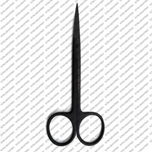 Tijeras IRIS de Acero Inoxidable Alemán, Longitud 4.5 Pulgadas, Punta 11.5 cm, Curvas, Dentadas, Instrumentos Quirúrgicos y Dentales de Precisión, CE - Product Image 4