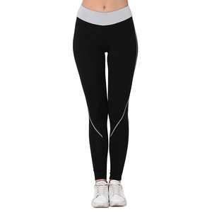 Ensemble de yoga pour femmes de haute qualité 100% Spandex Polyester Respirant Taille haute Entraînement Gym Personnalisé Ensemble de soutien-gorge de sport et de leggings 2 pièces - Product Image 4