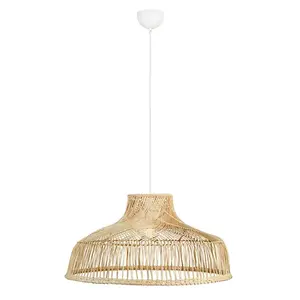 Hotel Wall Mounted <b>Lampshades</b> Best Choice Natural Rattan <b>Lampshade</b> for Home Decoration Indoor or Outdoor - Product Image 2