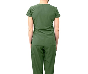 Women's Hospital <b>Scrubs</b> Best Selling Spandex Breathable Female Medical <b>Scrubs</b> <b>Sets</b> Manufacture Uniform for Women Soft Fabric - Product Image 3