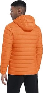 Nueva chaqueta de bombardero acolchada con cuello levantado con cremallera impermeable ultraligera personalizada con estilo para hombres aventuras al aire libre - Product Image 4