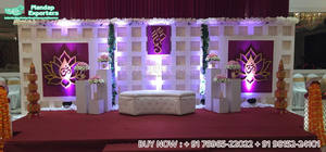 ผนังเทียนสำหรับเวที,ผนังเทียนโลหะหรูหราสำหรับฉากหลังเวทีแต่งงาน - Product Image 6