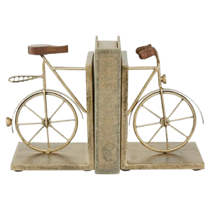 Latest Style Tabletop Decoration <b>Stair</b> <b>Case</b> Statues Modern Room Decor Gold Bookend <b>Metal</b> Book End Holder Stand - Product Image 4