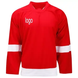 Parches Personalizados Bordados, Jersey de Hockey de Malla, Ropa Deportiva, Uniforme de Hockey sobre Hielo para Niños, Hombres y Mujeres - Product Image 5