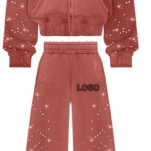 Survêtement pour homme en strass, matériau durable, disponible en gros, sur mesure, anti-rides - Product Image 5